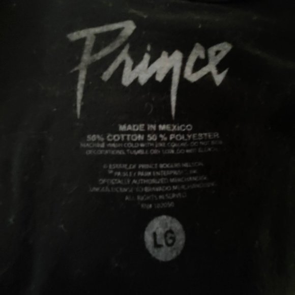 Prince Purple Rain Music Graphic Tee Size L - Picture 2 of 2